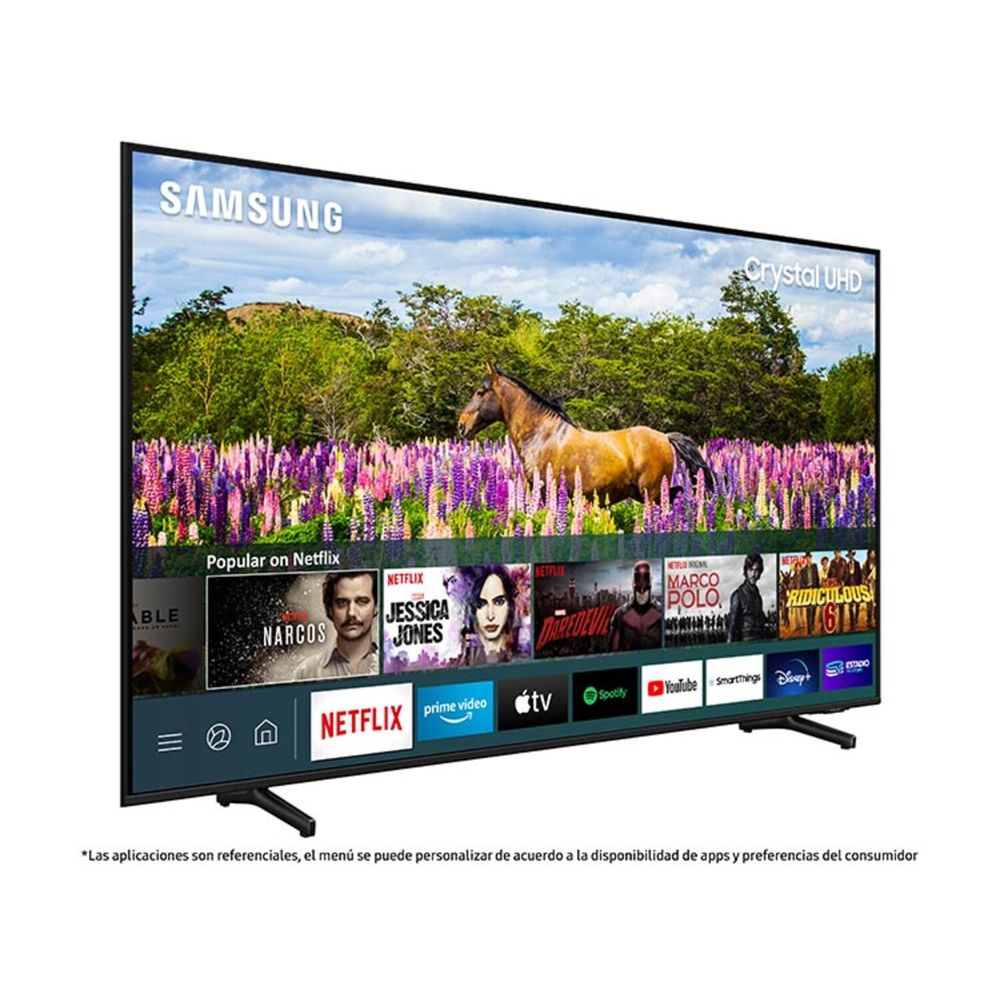 Televisor Samsung Crystal UHD 50"" Ultra HD / 4K Smart TV UN50AU8000GXPE
