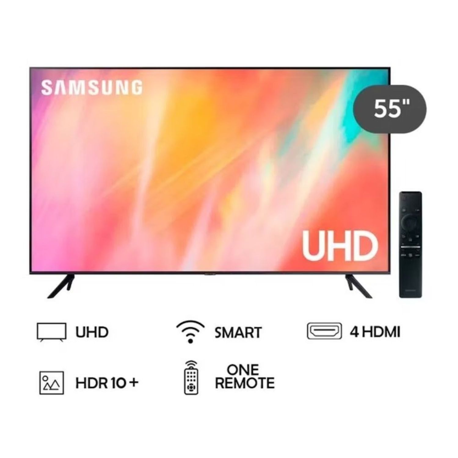 Televisor Samsung 55" AU7000 UHD 4K Smart TV 2021 | Oechsle - Oechsle