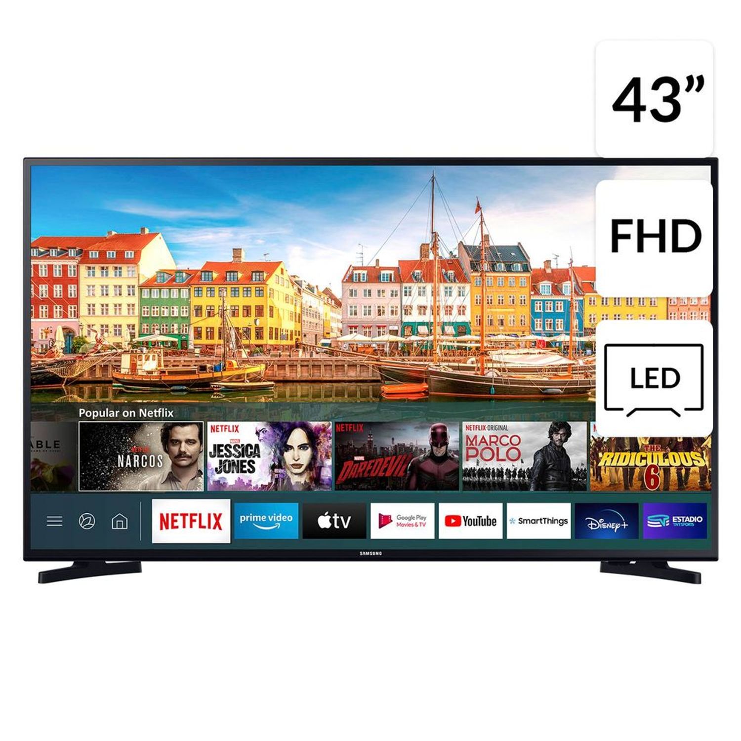 Televisor LG Led 43 FHD Smart Tv 43LM6370 - Promart