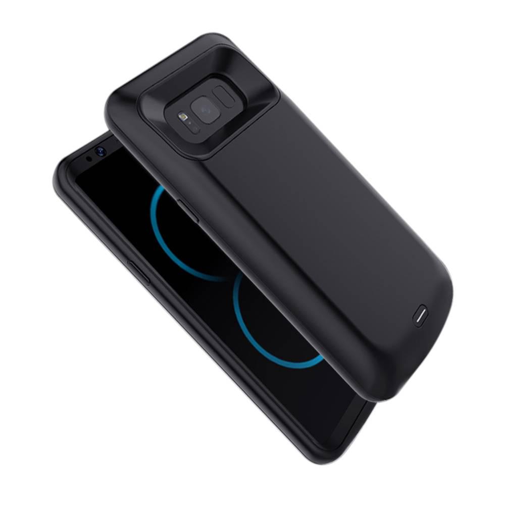 Case Bateria Newdery para Samsung S8 Plus 5500 mAh Negro