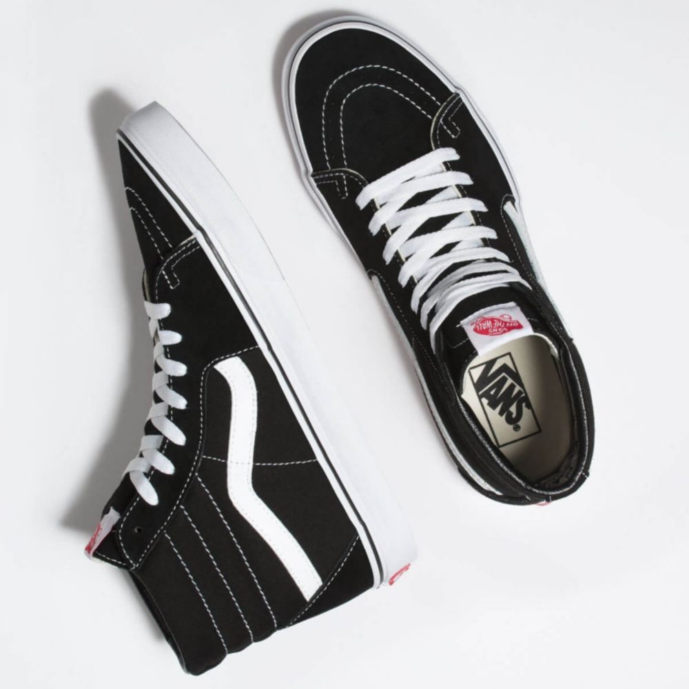 Zapatillas Urbanas para Mujer Vans Sk8-Hi Negro