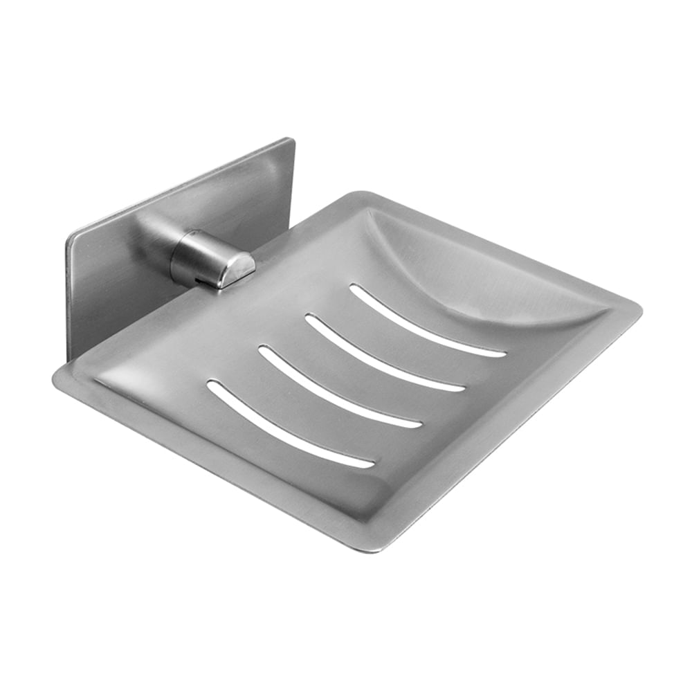 Jabonera adhesivo inoxidable Bali Vainsa