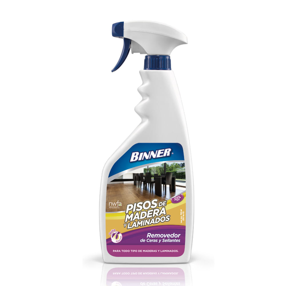 Removedor piso madera y laminado 700ml Binner