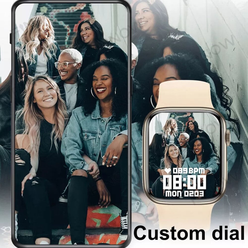 Watch 8 de 1,92 pulgadas Reloj inteligente M9 Pro max Negro - SamrtWatch Big Screen