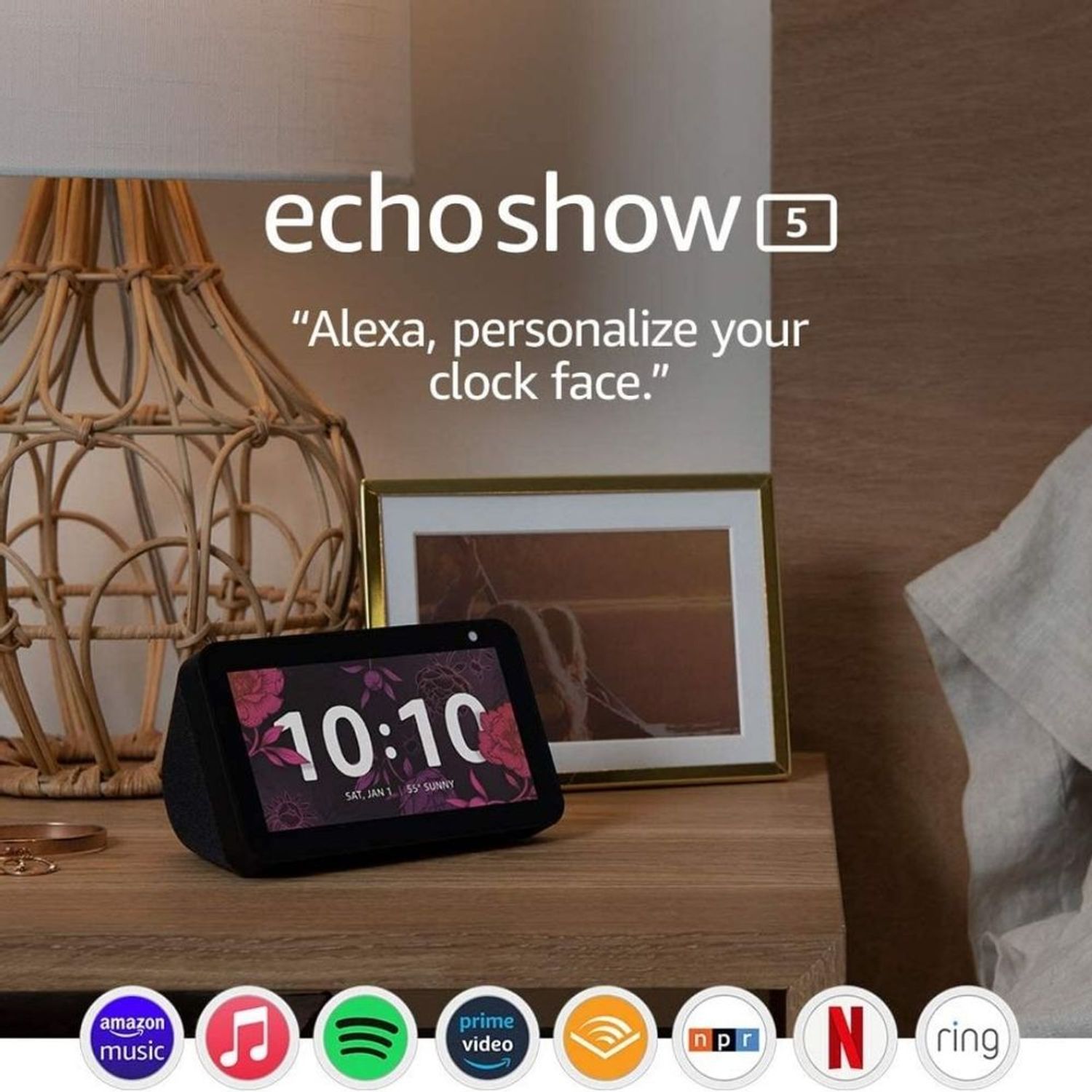 Alexa Echo Show 5 1era Gen Pantalla Inteligente compacta con Alexa