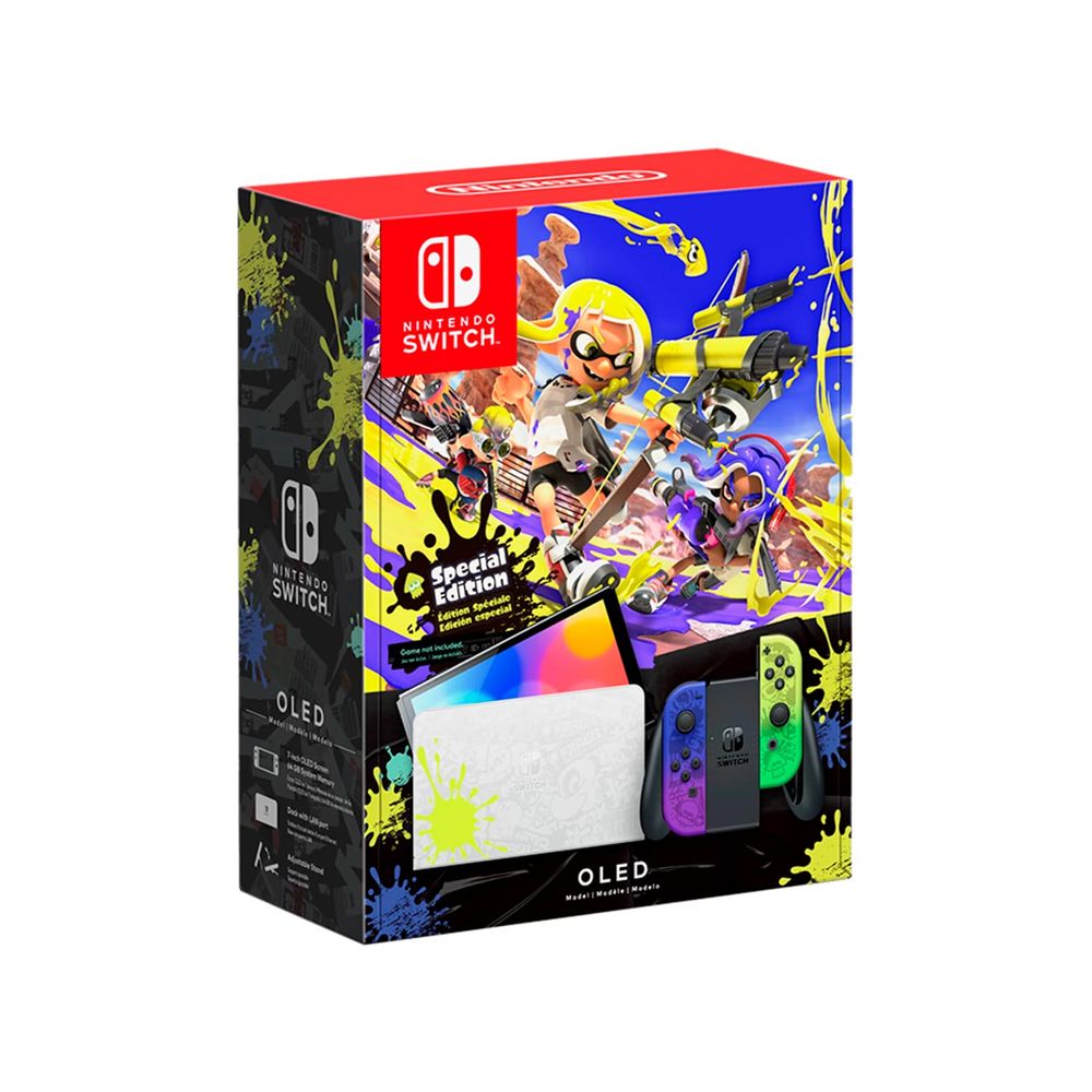 Nintendo Switch Oled Edicion Splatoon 3