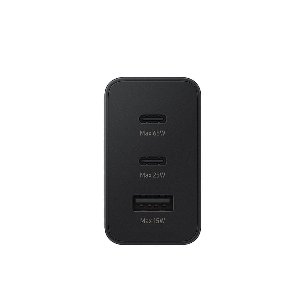 Samsung Cargador Power Adapter Trio 65W PD - Negro