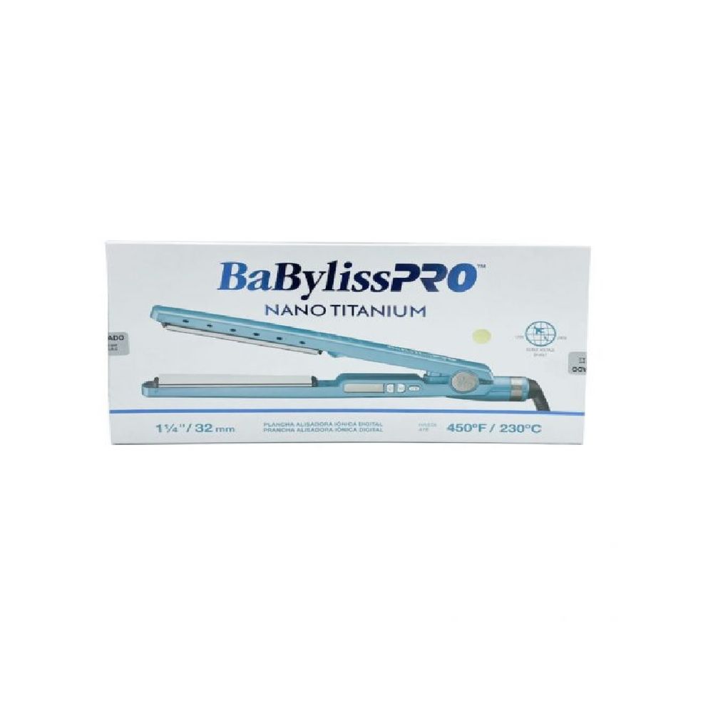 Plancha Alisadora Babyliss Pro Nano Titanium 450°F/230°C