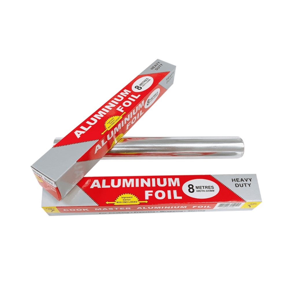 Papel Aluminio de Cocina 8 m x 30 cm
