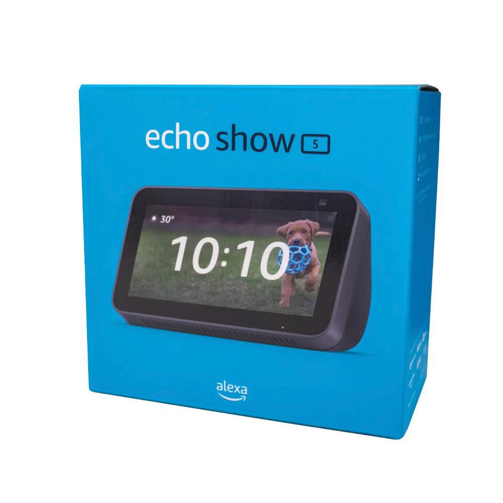  Nuevo Echo Show 5 (2da generación, edición 2021) - Pantalla  inteligente HD Alexa y cámara de 2 MP - Negro : Electrónica