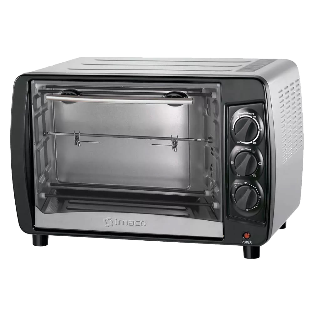 Horno Electrico Imaco HES35R Con Rosticero 35 Litros - Acerado