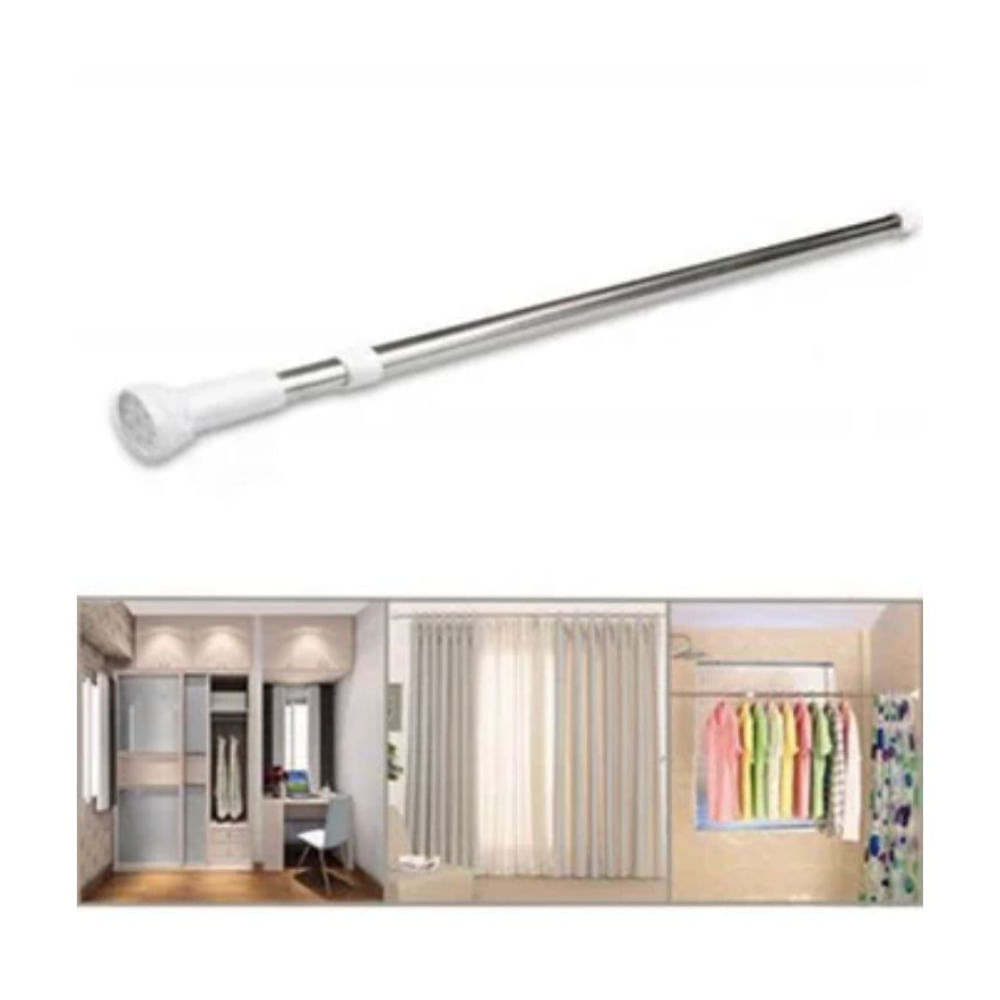 Barra de Cortina de Ducha Extensible Para Baño 70cm a 120cm