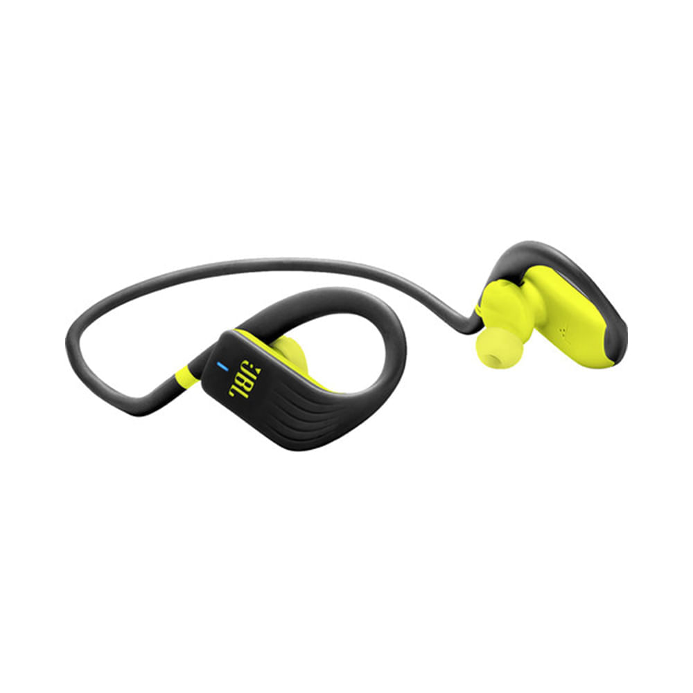 Audífono JBL Endurance Jump Bluetooth IPX7 Powerhook Black and Yellow