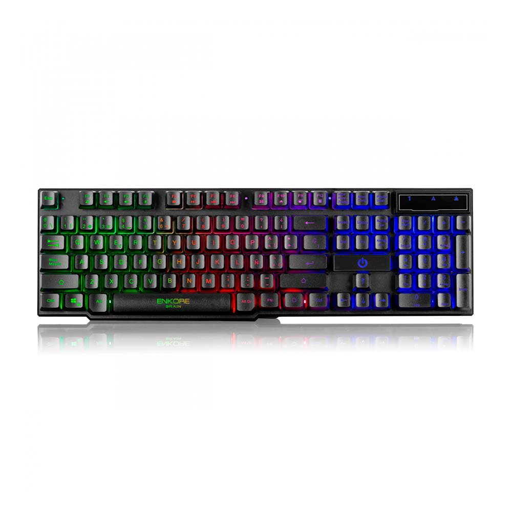 Kit gamer teclado, mouse y mouse pad By Micronics - Oechsle