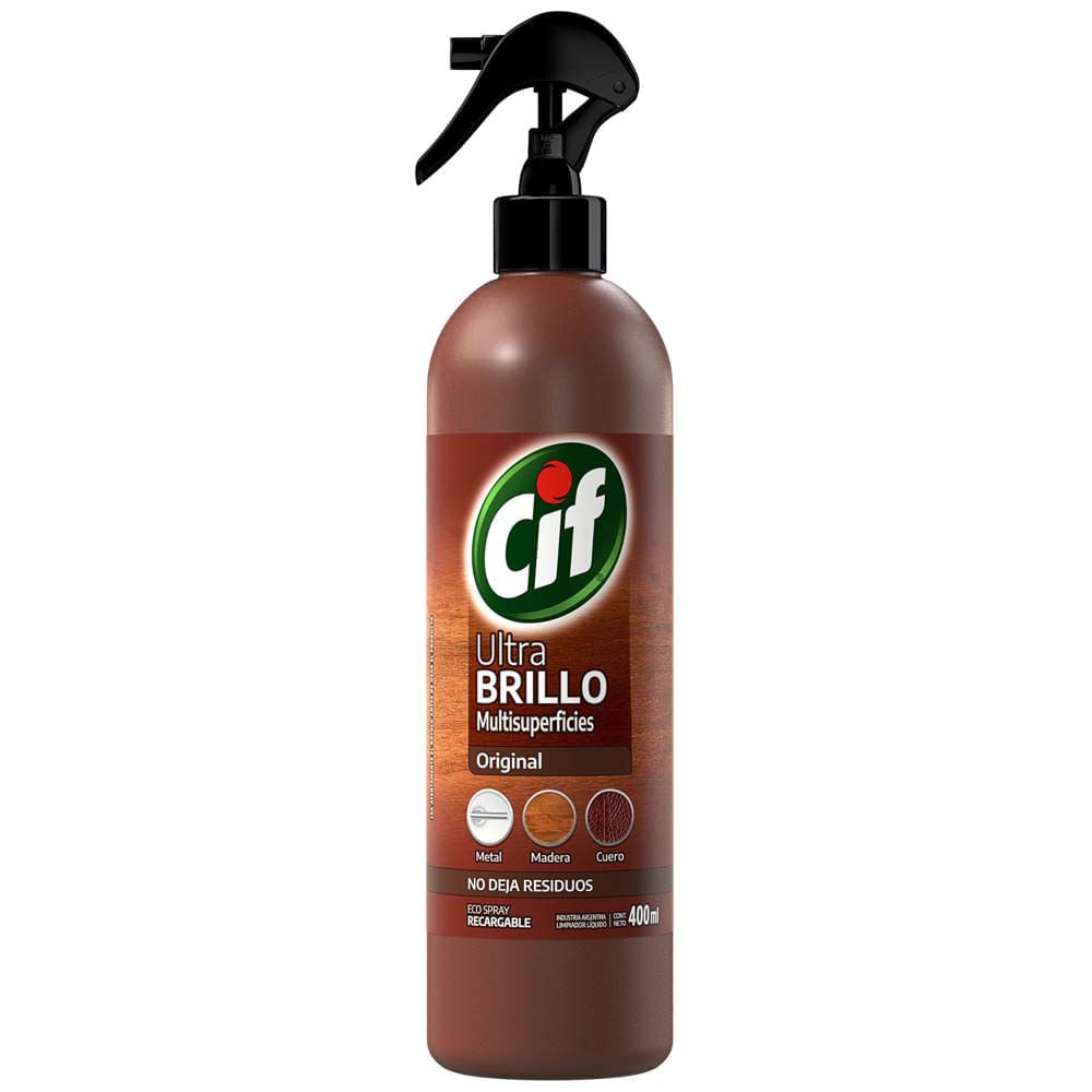 Cif Ultra Brillo Muebles Gatillo 400 ml