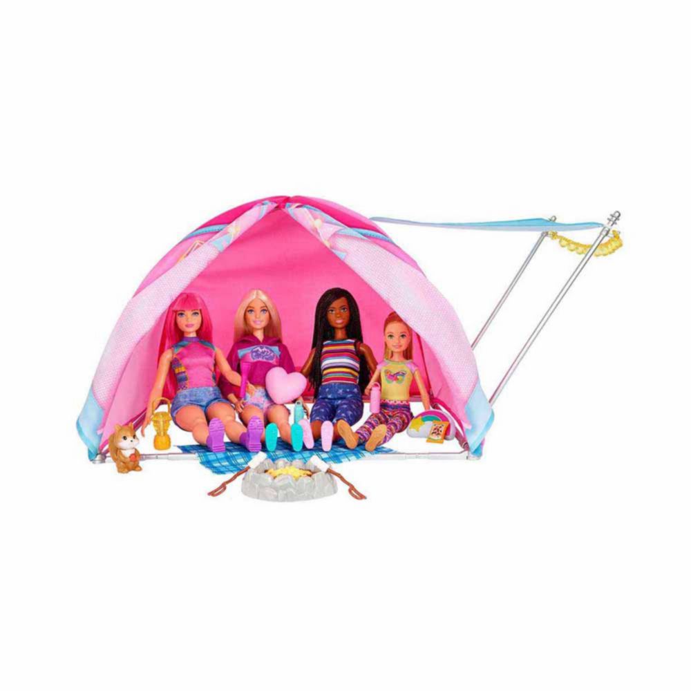 Casa de campamento store de barbie