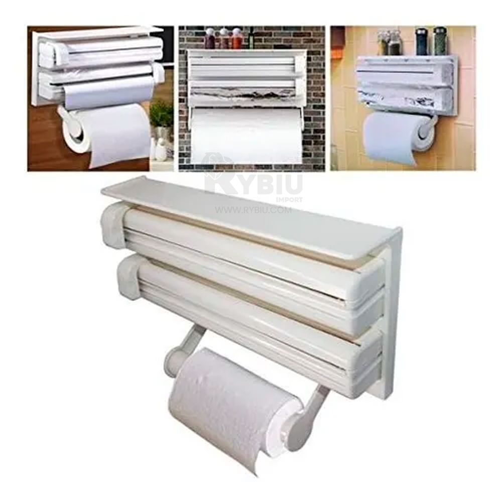 Dispensador de Papel Toalla 3 en 1