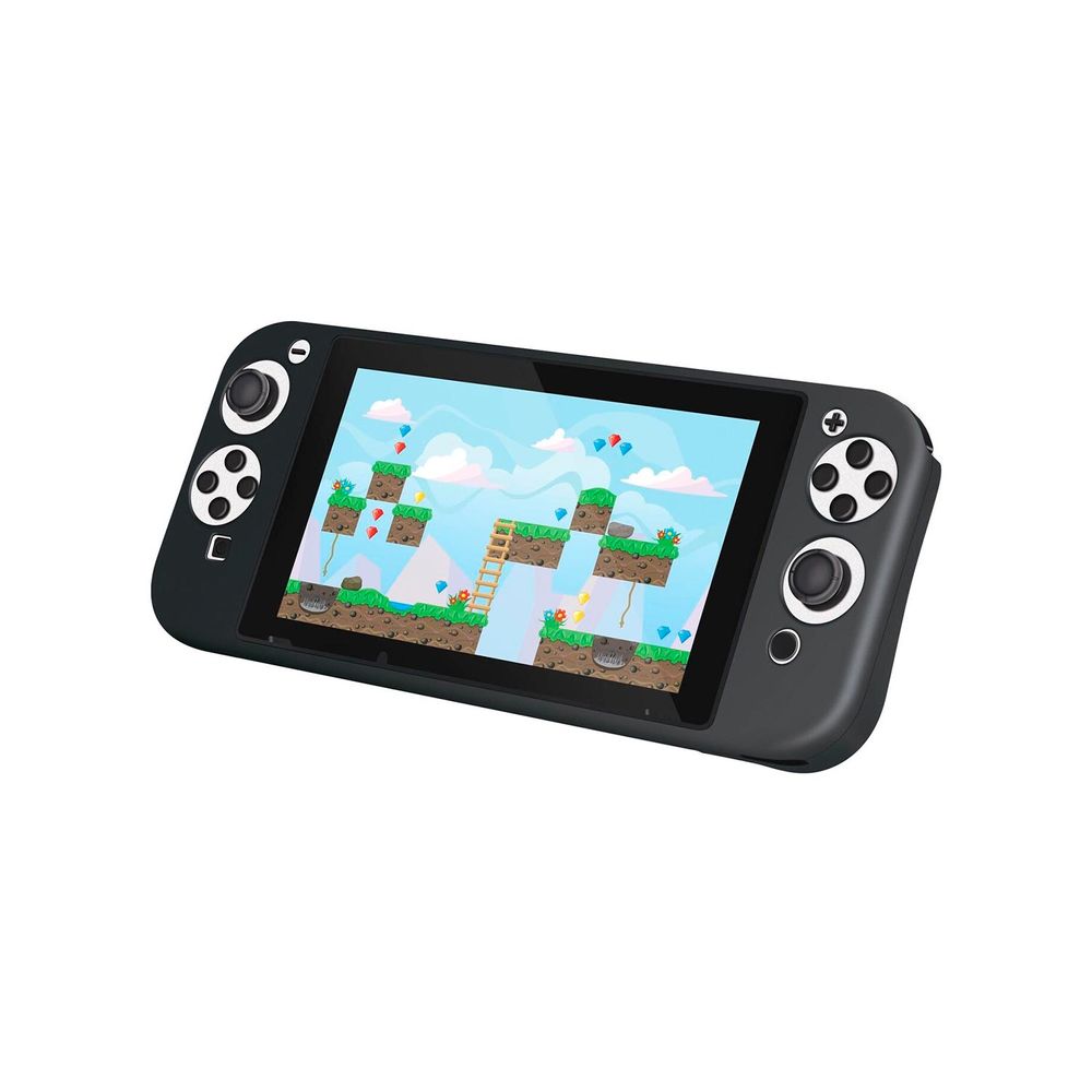 Estuche de Silicona Protectora Dreamgear Nintendo Switch Oled Black