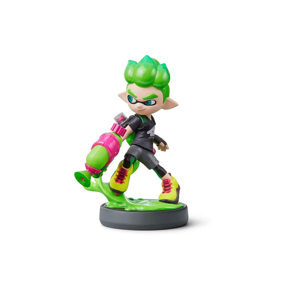 Amiibo Series Splatoon Nintendo Switch Inkling Boy Verde Green