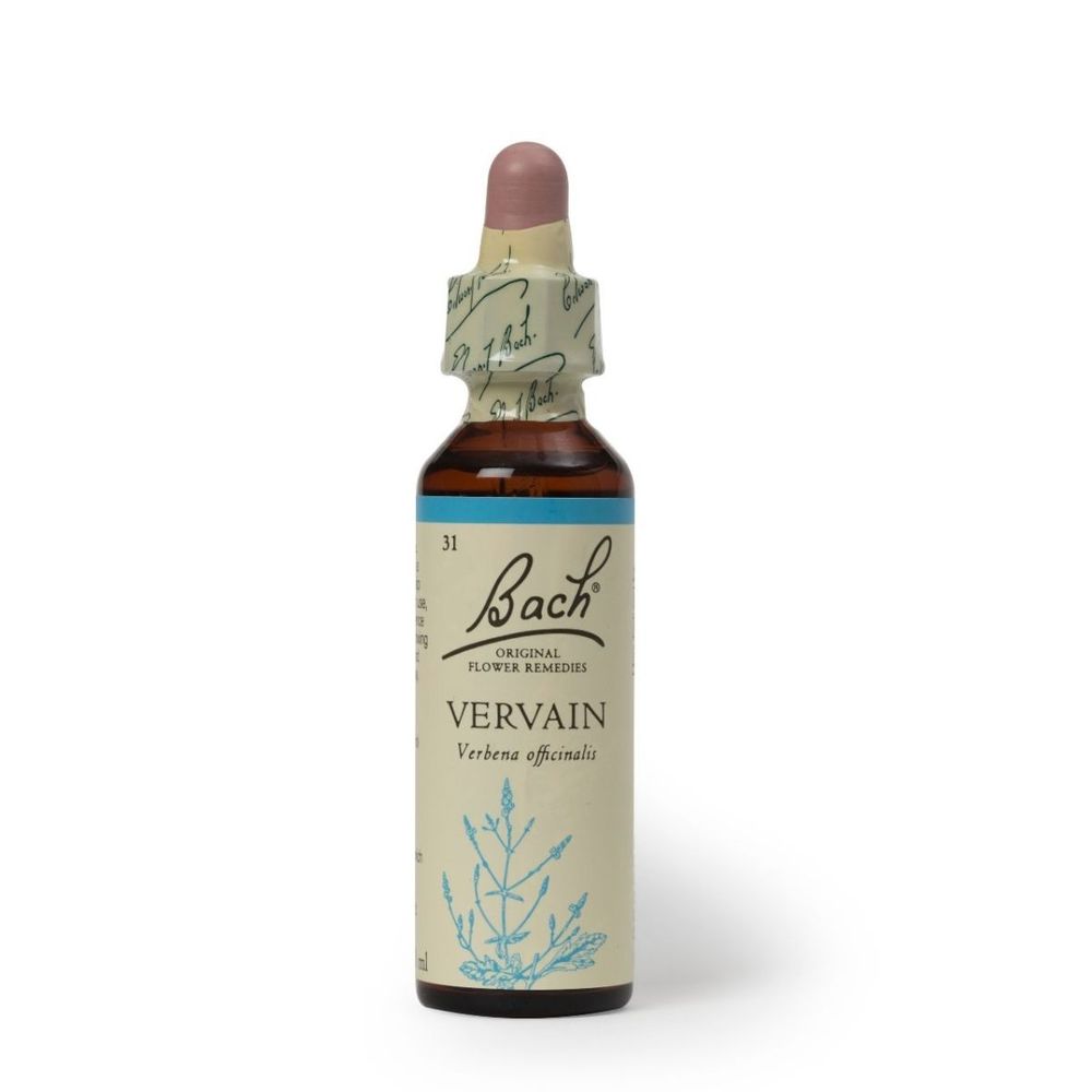 Esencia de Flores de Bach Vervain 20ml para los que Quieren Cambiar a los Demás.