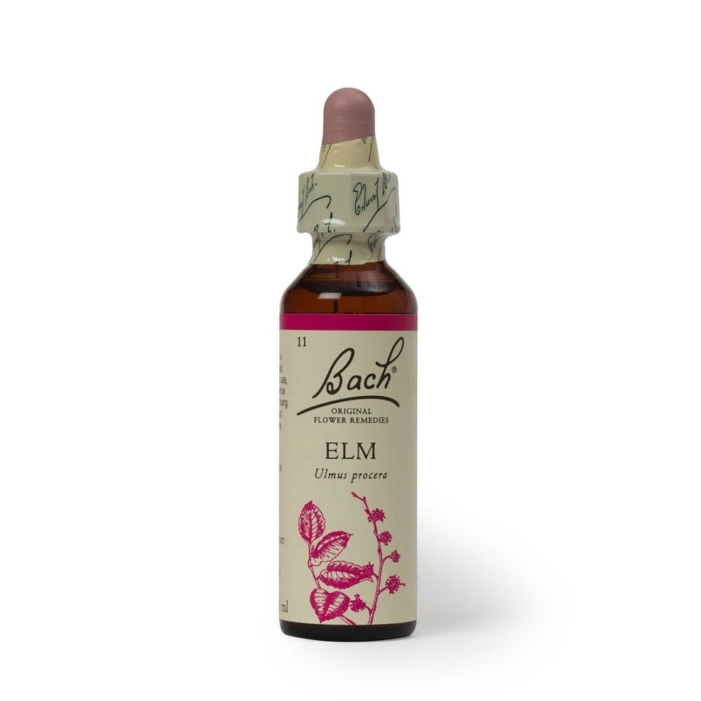 Esencia de Flores de Bach Elm 20ml para las Personas Muy Autoexigentes que se Abruman.