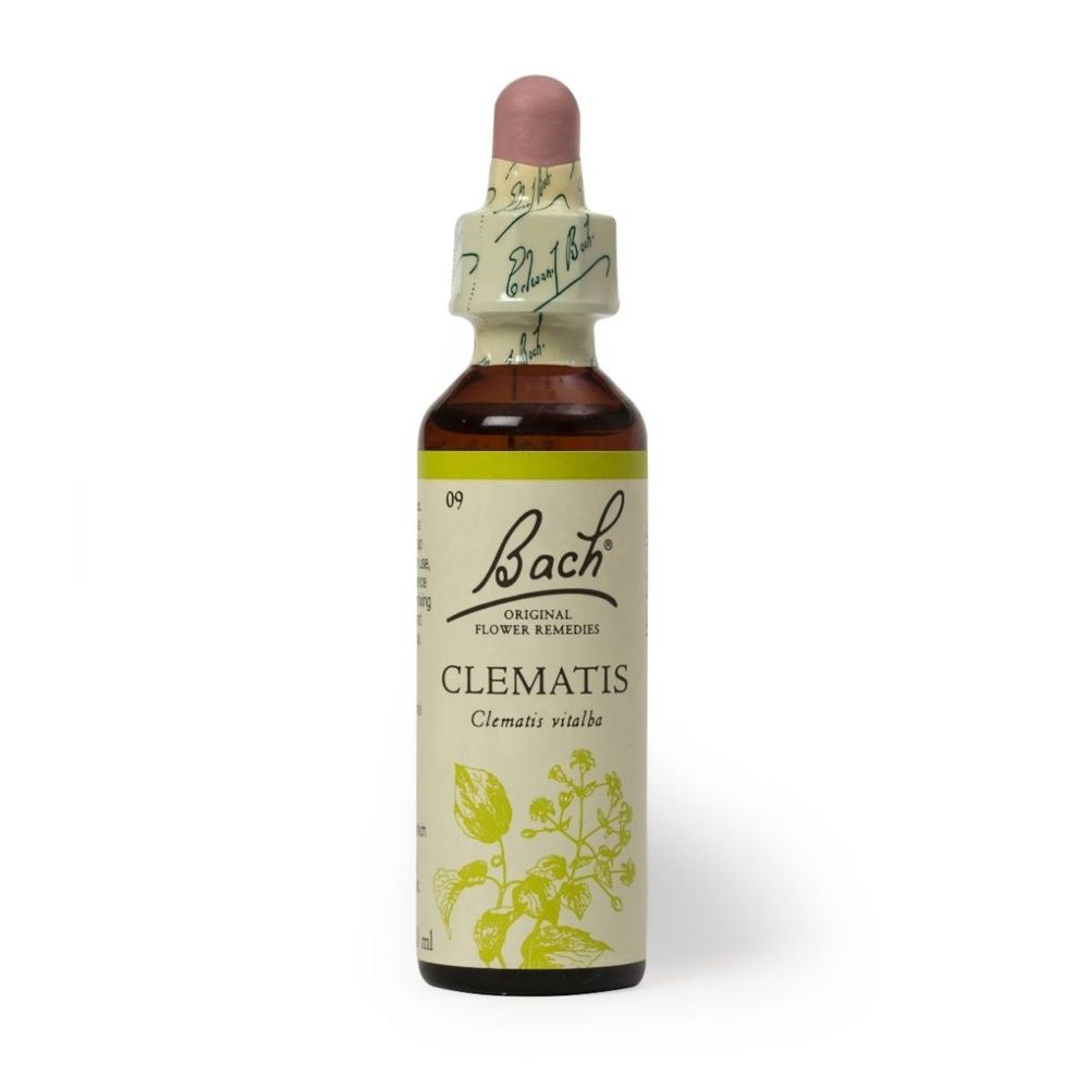 Esencia de Flores de Bach Clematis 20ml  para los que Han Perdido el Interés