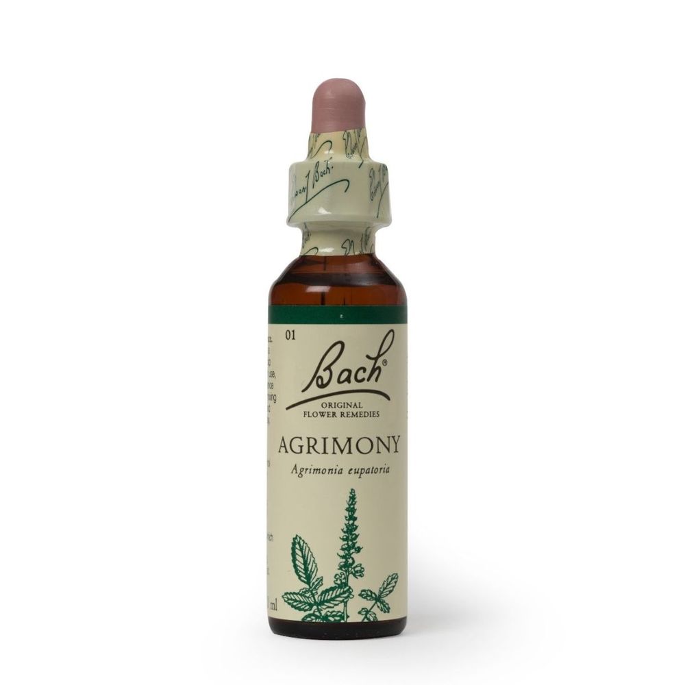 Esencia de Flores de Bach Agrimony en gotas 20ml para los que Intentan Ocultar sus Problemas.