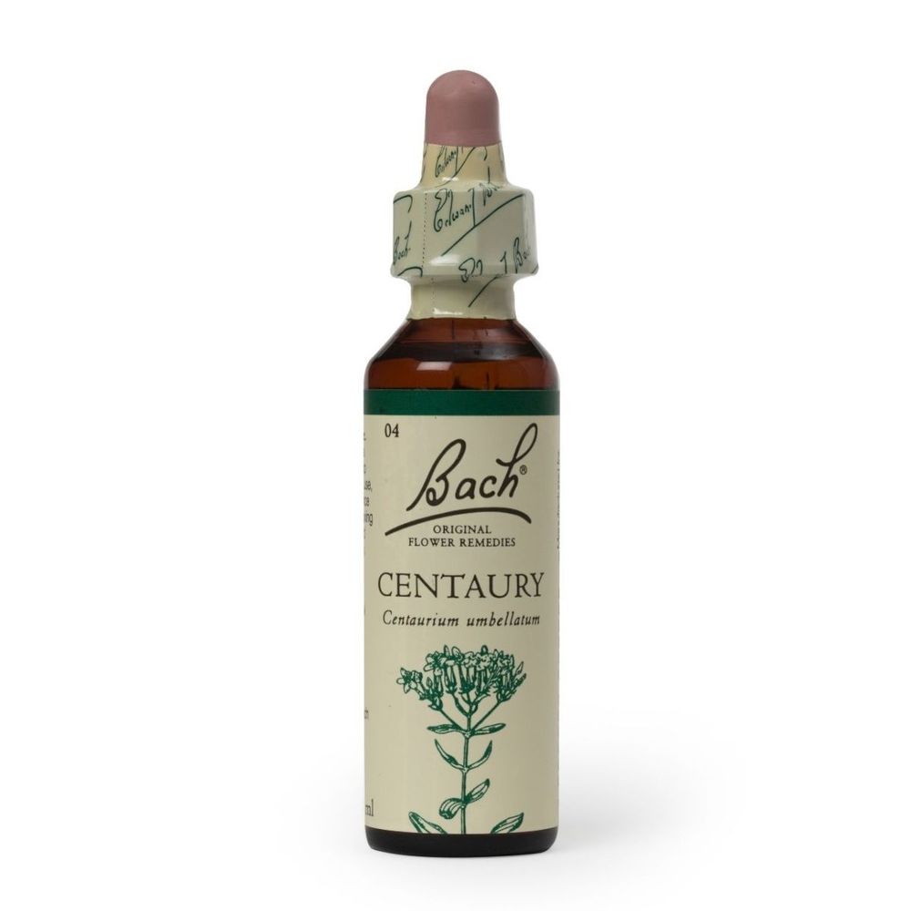 Esencia de Flores de Bach Centaury 20ml para los que se Someten a la Voluntad de los Demás