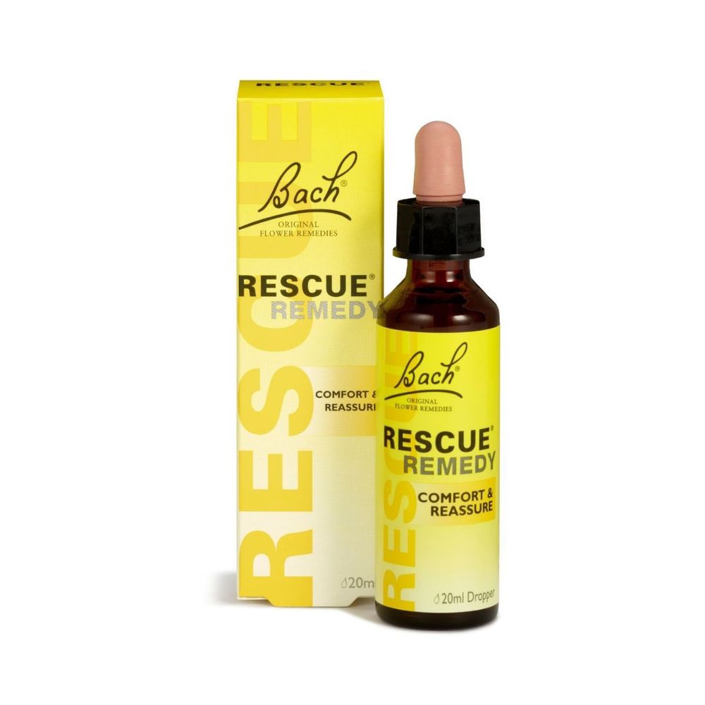 Esencia de Flores de Bach Rescue Remedy en Gotas 20ml