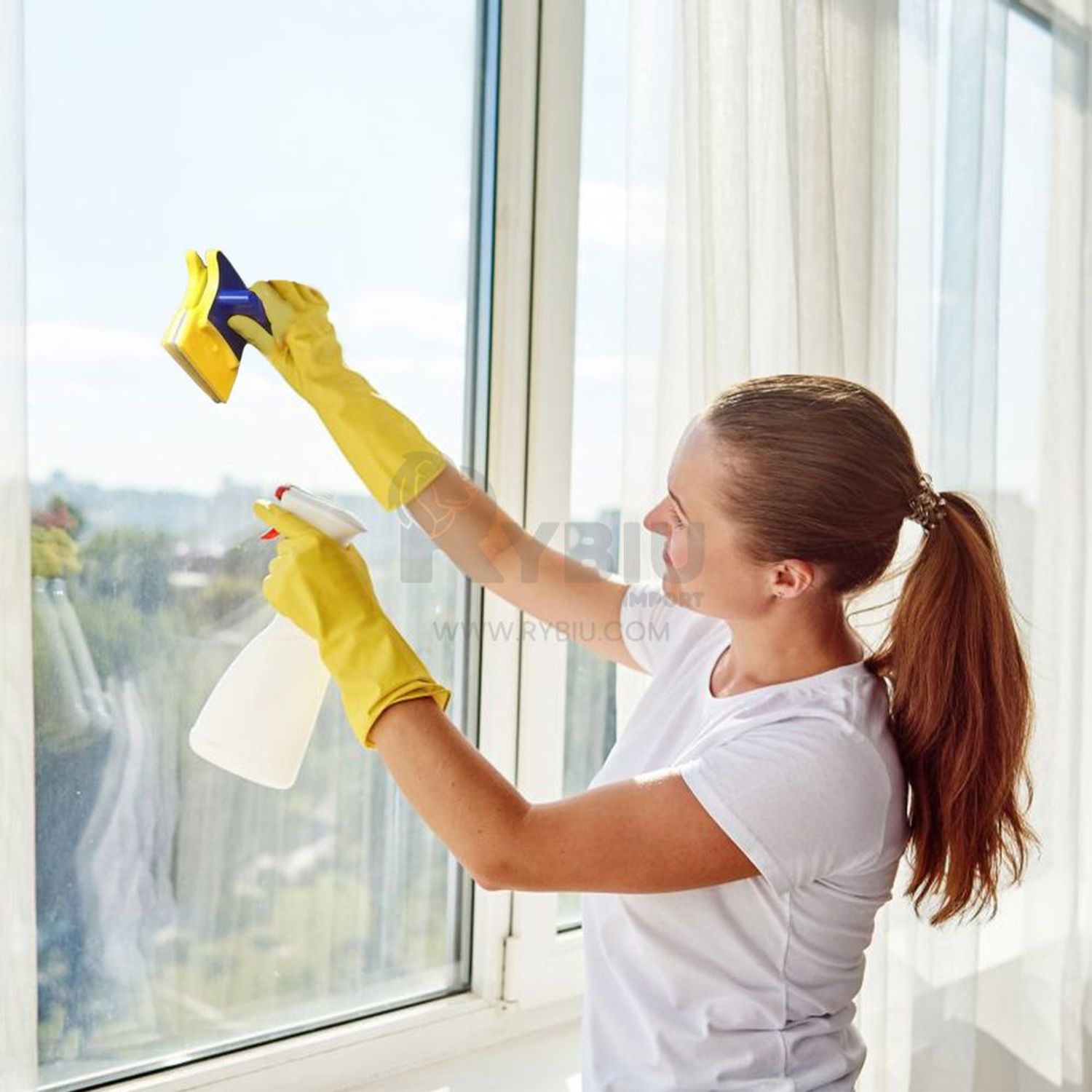 Limpiar vidrios por fuera - Accesorios para ventanas