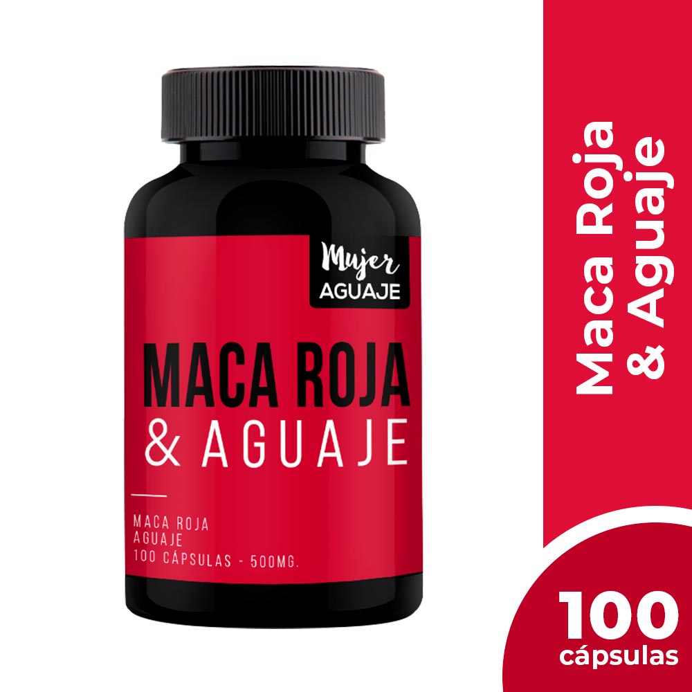 Maca Roja & Aguaje Mujer Aguaje 500mg Cápsulas