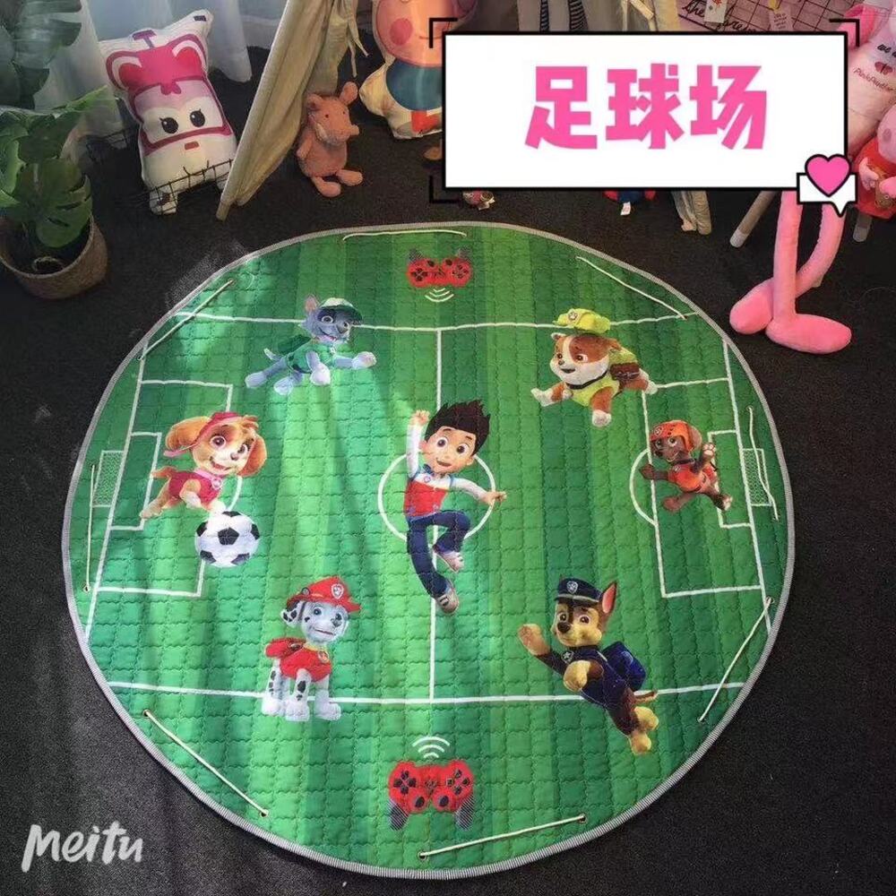 Alfombra Bolso 2 en 1 de Paw Patrol Multiusos Verde