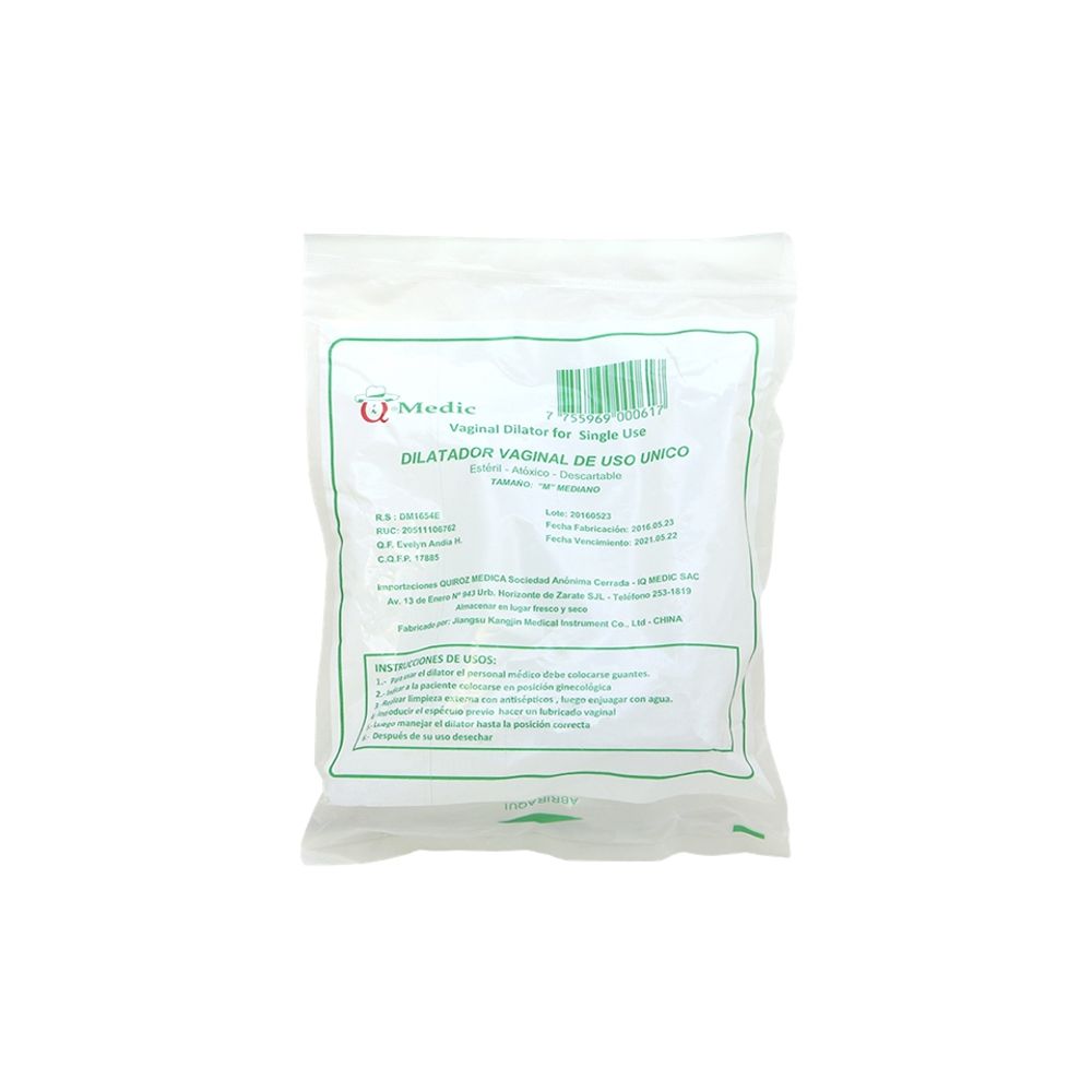 Especulo Vaginal Descartable Mediano - Unidad 1 UN