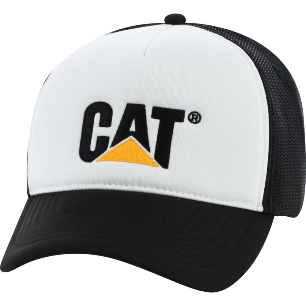 Gorra Cat Foundation Contrast Blanco Hombre