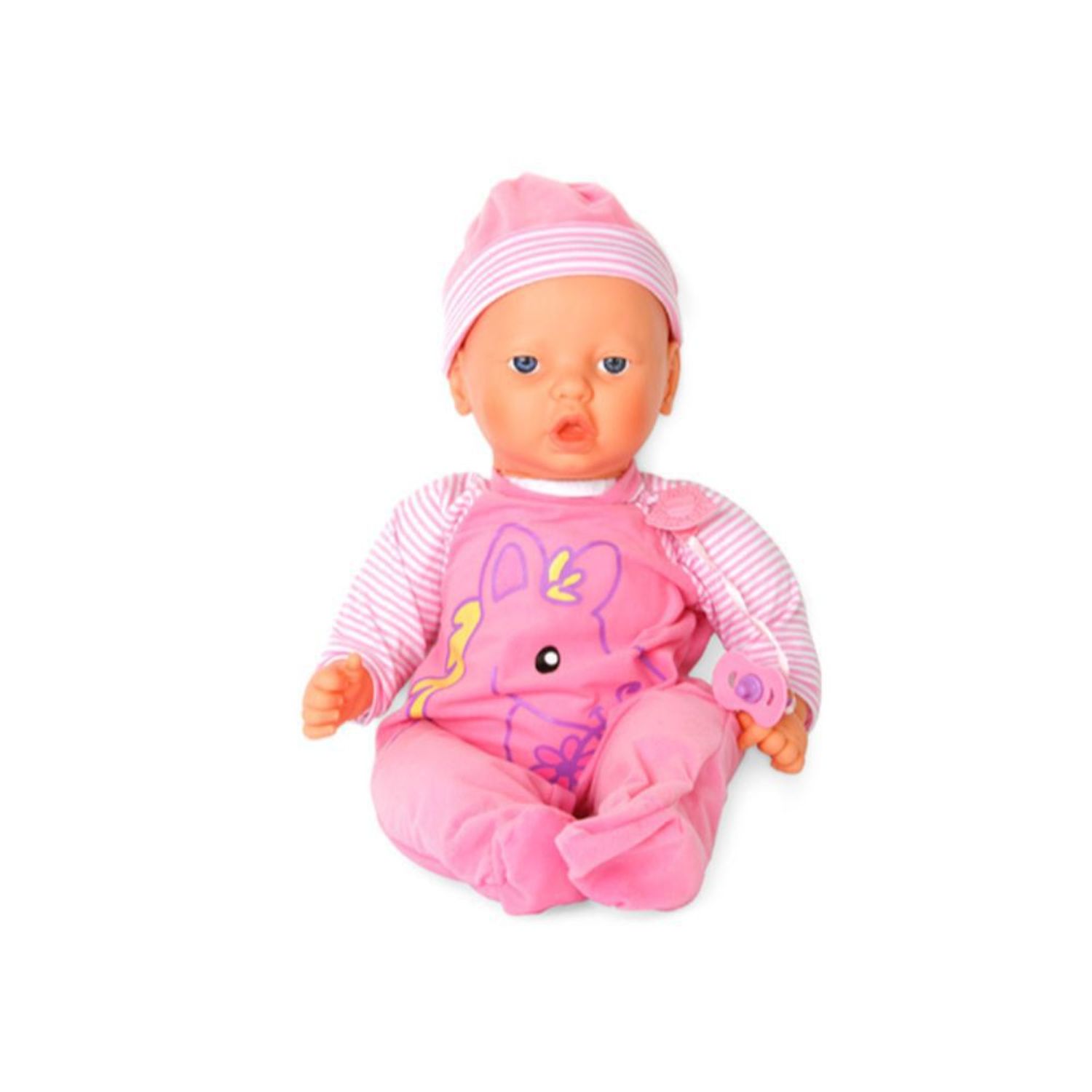 muñeca con chupon