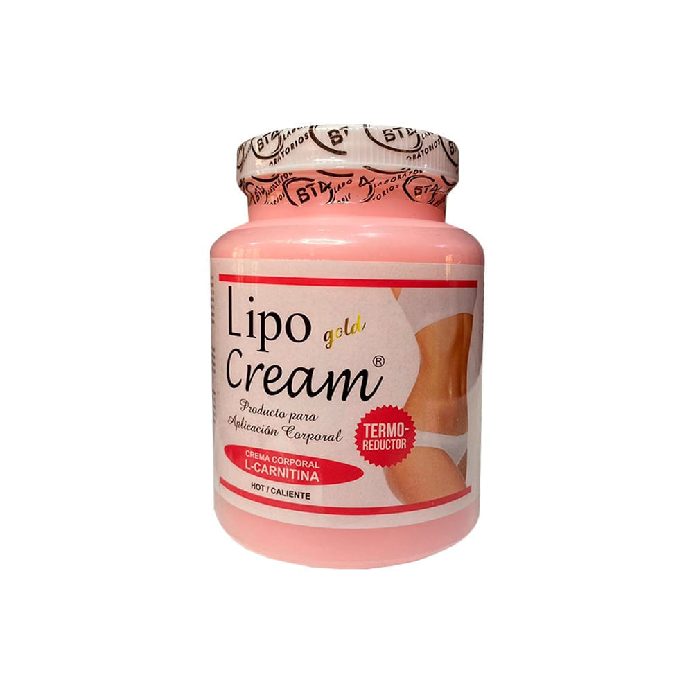 Crema Reductora Lipo Cream con Carnitina Rosada