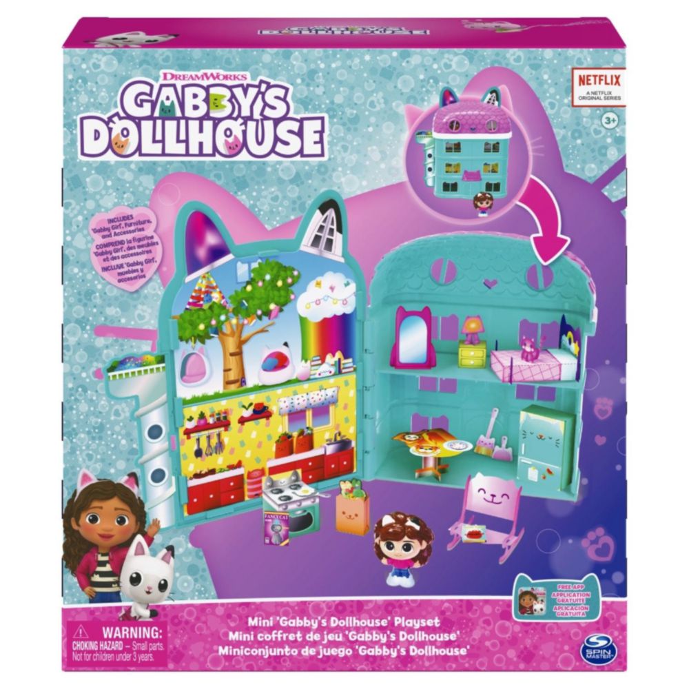 Set De Juego Pequeña Casa Gabbys Dollhouse