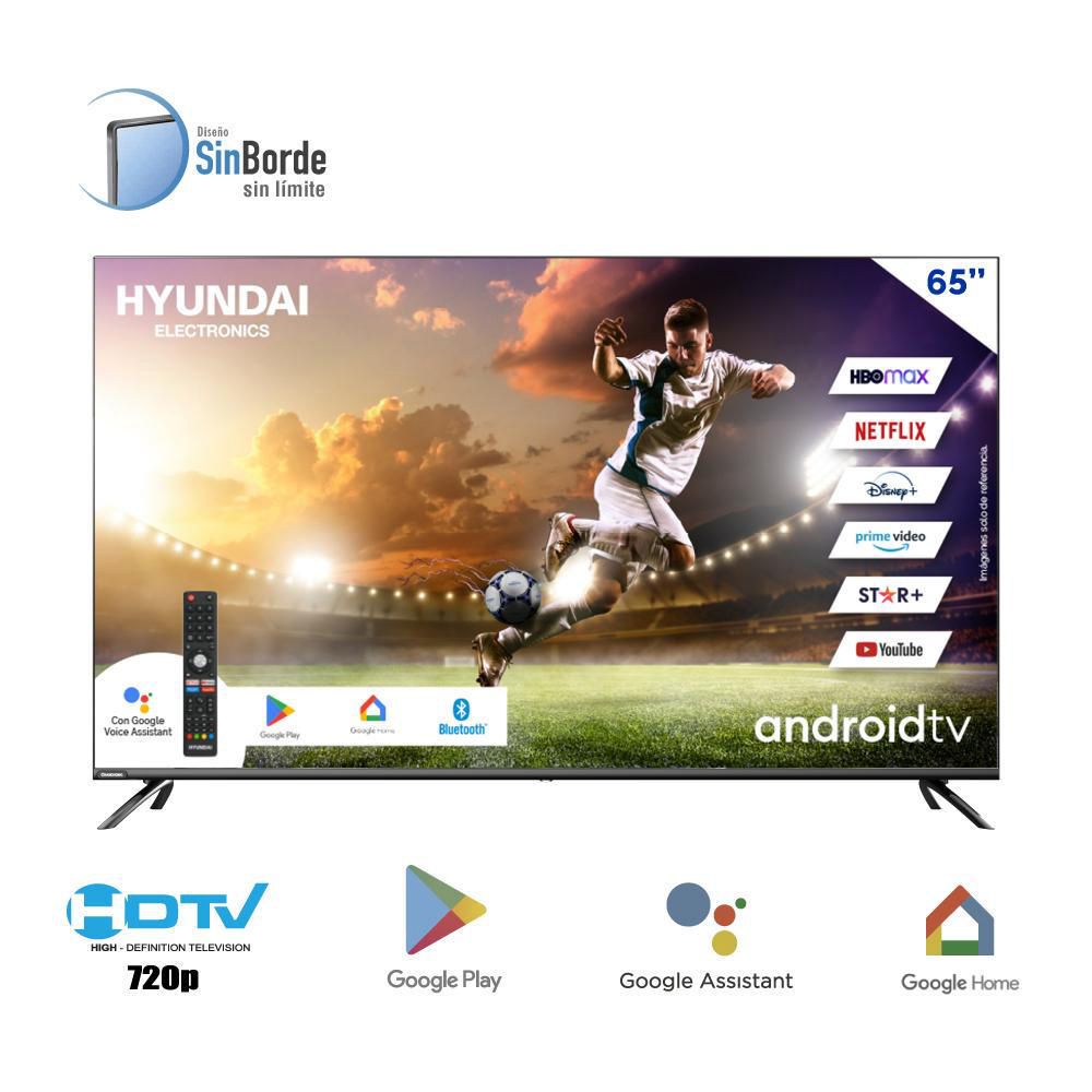 Televisor Hyundai 4K UHD 65" Borderless HYLED6507A4KM