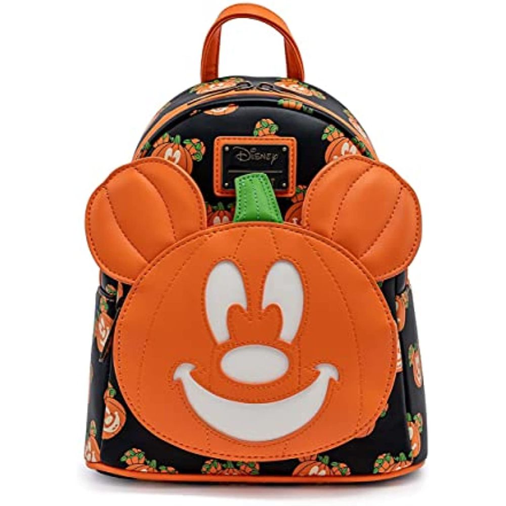 Mini Mochila Loungefly Disney Mickey-O-Lantern Multi Talla Única