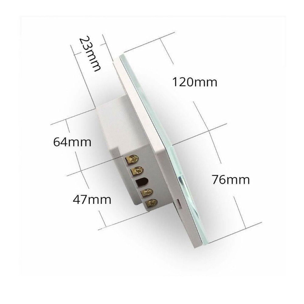 Interruptor Inteligente Wifi para Therma de Agua Timer Tuya PST-WF