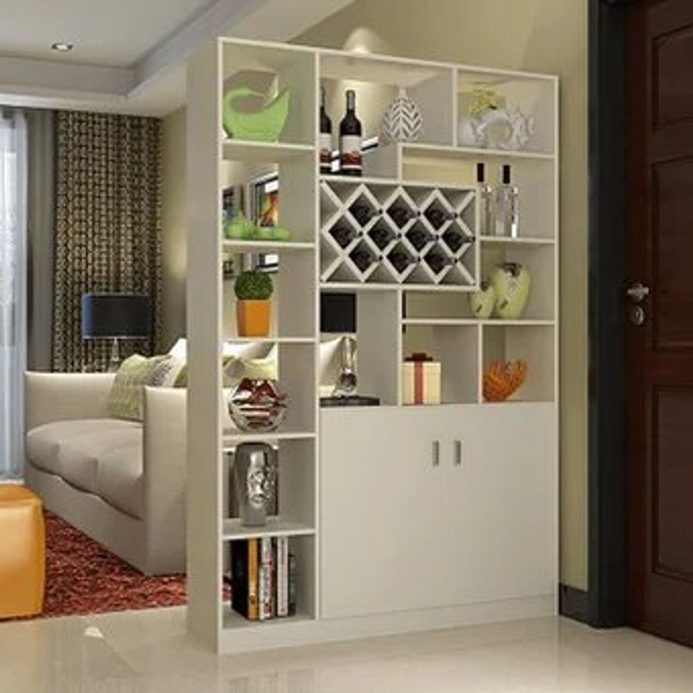 Separadores de ambientes: tipos y ejemplos en interiores de viviendas.