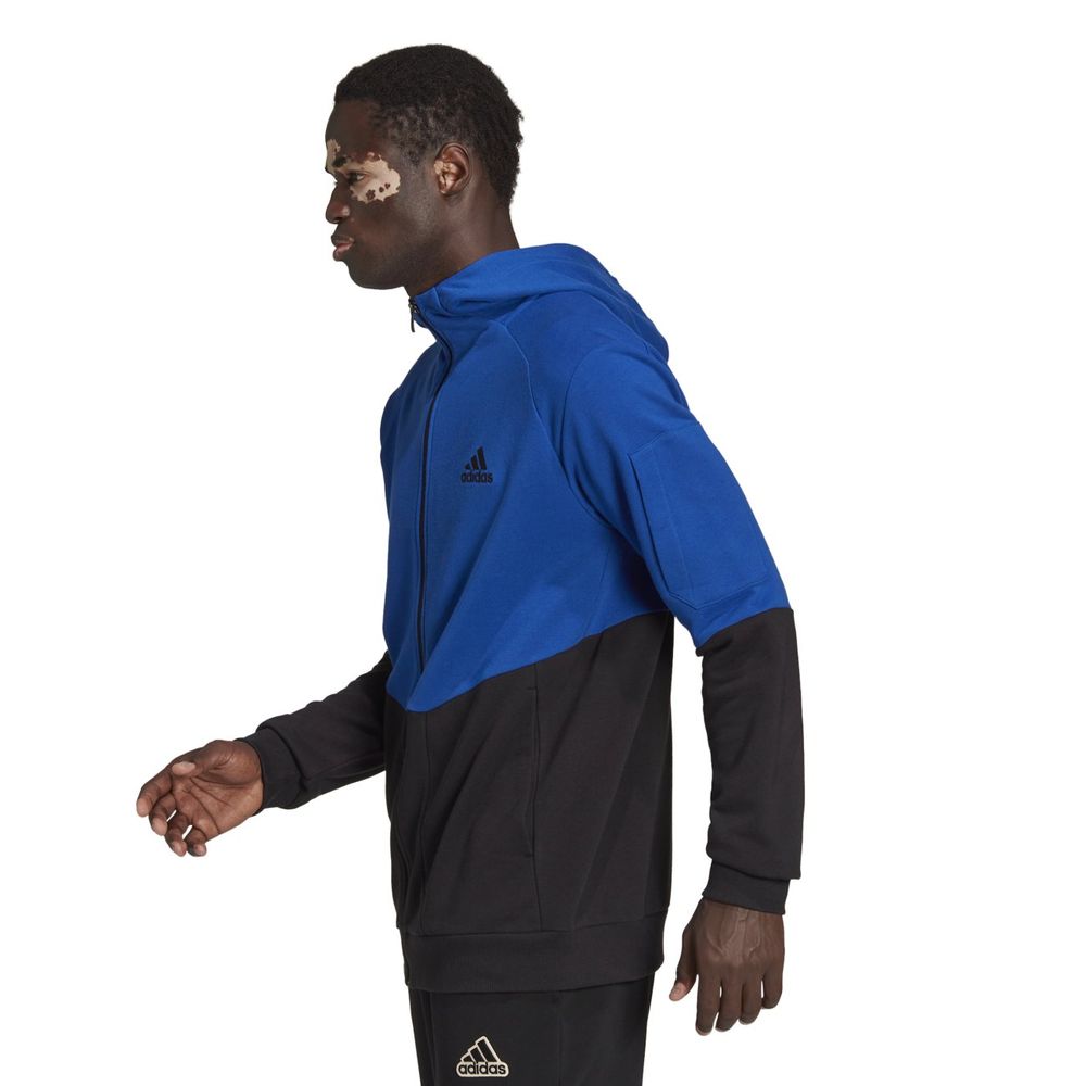 Casaca Deportiva Adidas Essential4Gameday Azul HE1805 Azul Talla