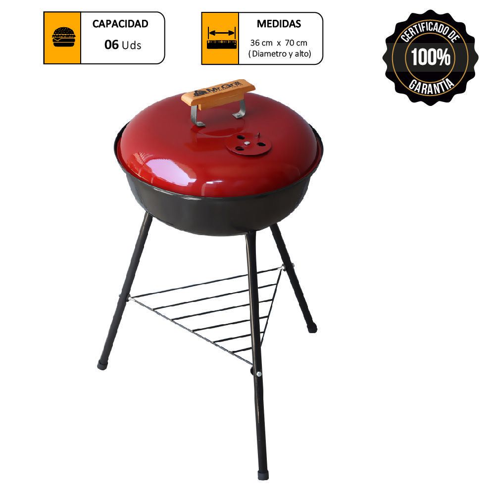 Parrilla Circular Mr. Grill Handy