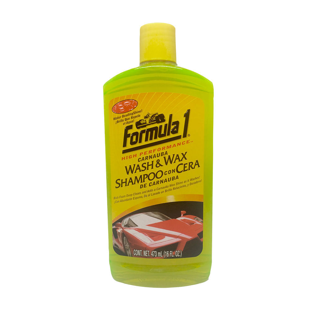 Shampoo con cera 16oz Formula 1