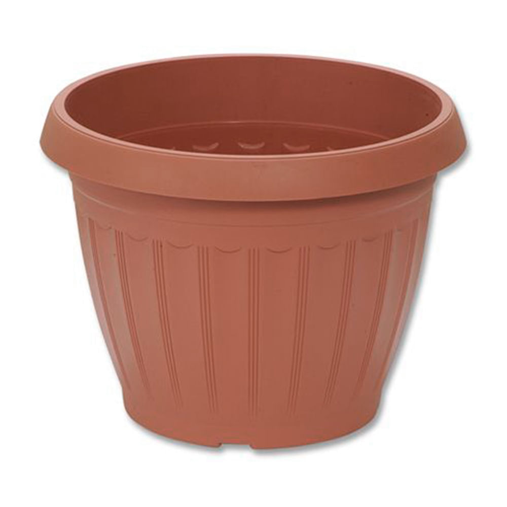 Macetero Circular Mini Terracota Pica de Polipropileno