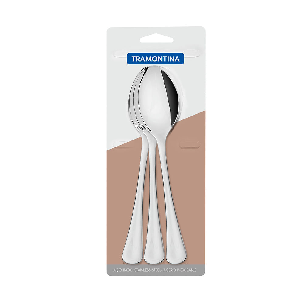 Cucharas de mesa x3u Tramontina