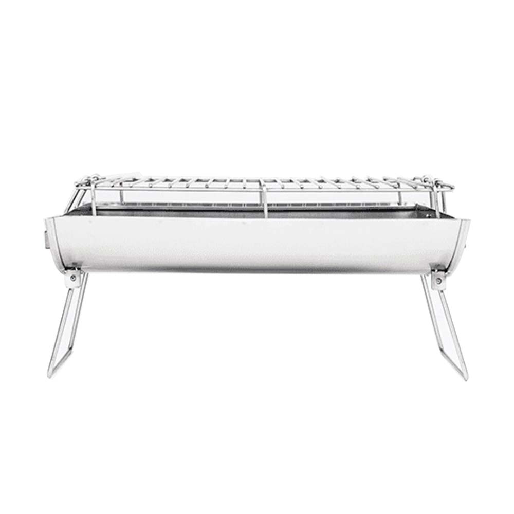 Parrilla al Carbón Portátil Inoxidable master Mágico 31x28x31cm