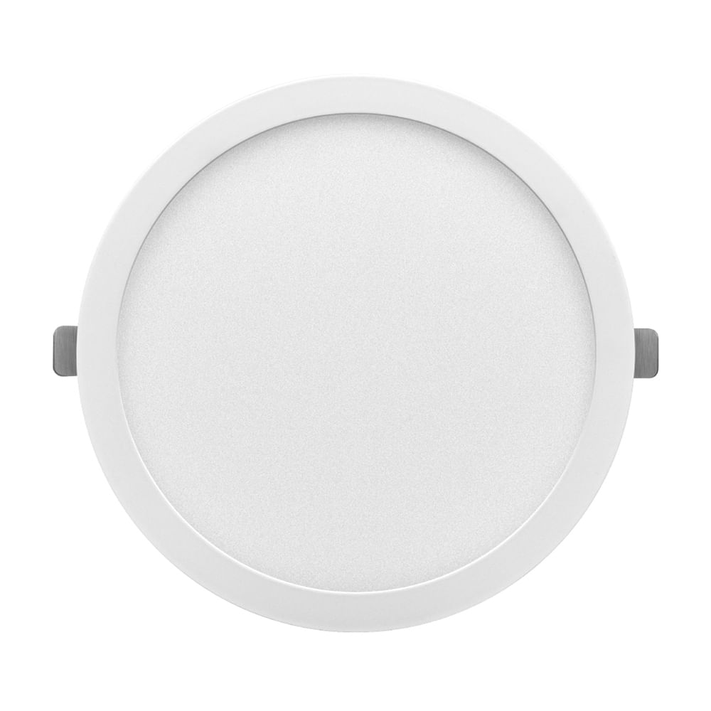 Panel LED Redondo Slim 6W Gz Ligthing en Aluminio/Acrílico Blanco Cálido