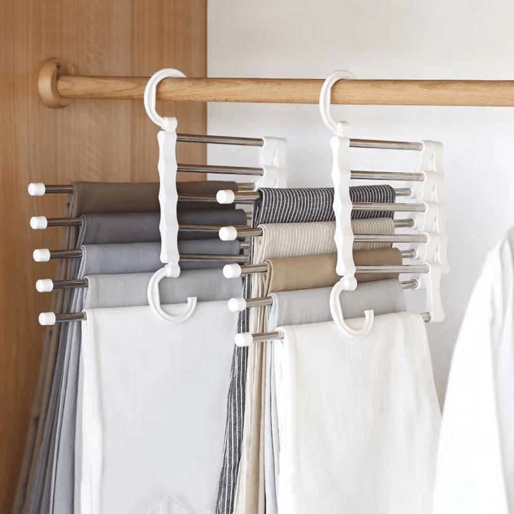 Perchero colgador organizador Gretail ropa XM Blanco