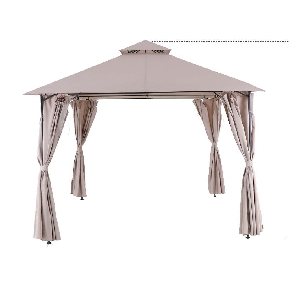 Pérgola Oxis 300x300cm Taupe Naterial